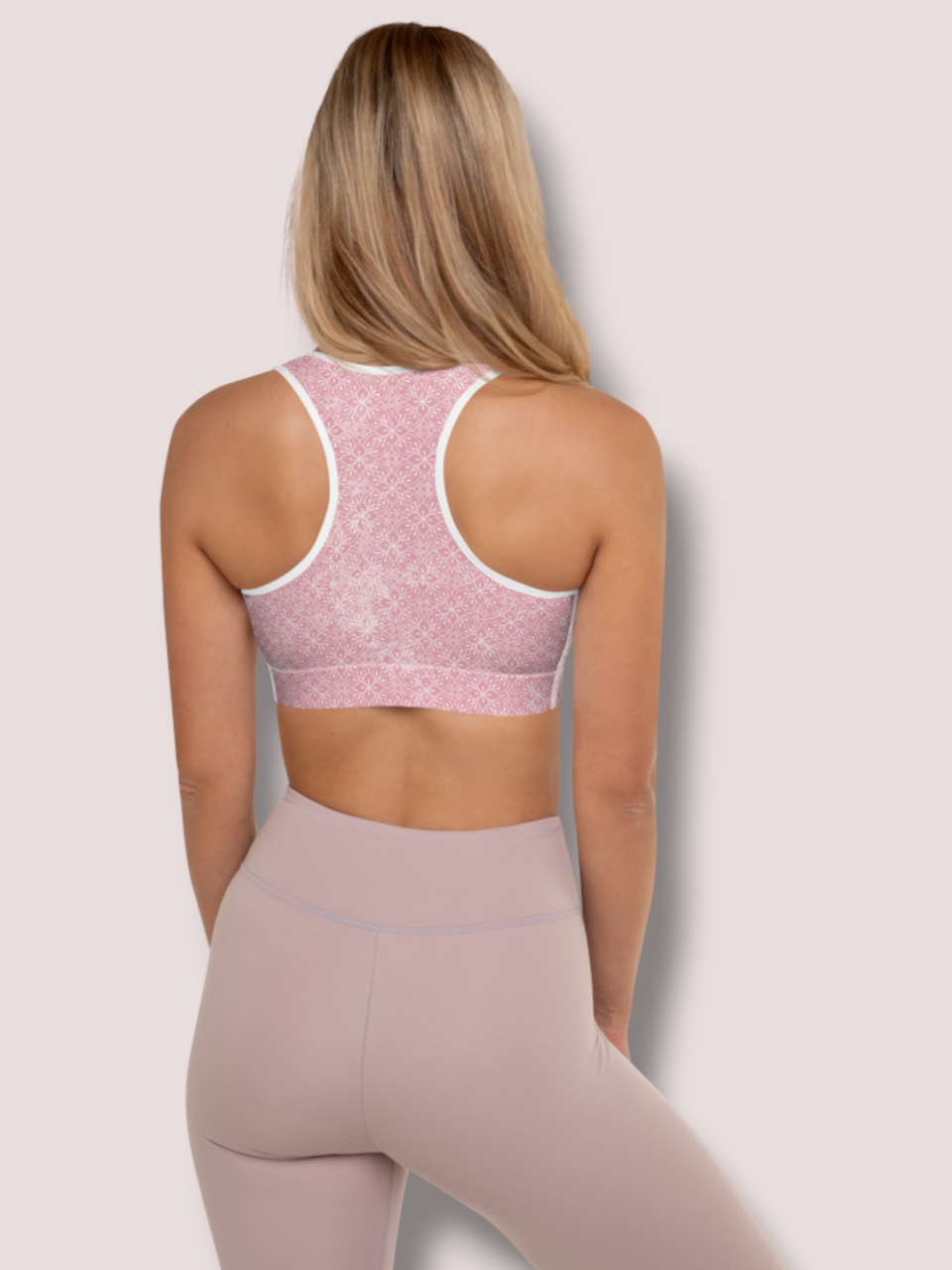 Roosa peene mustriga topp - Image 4