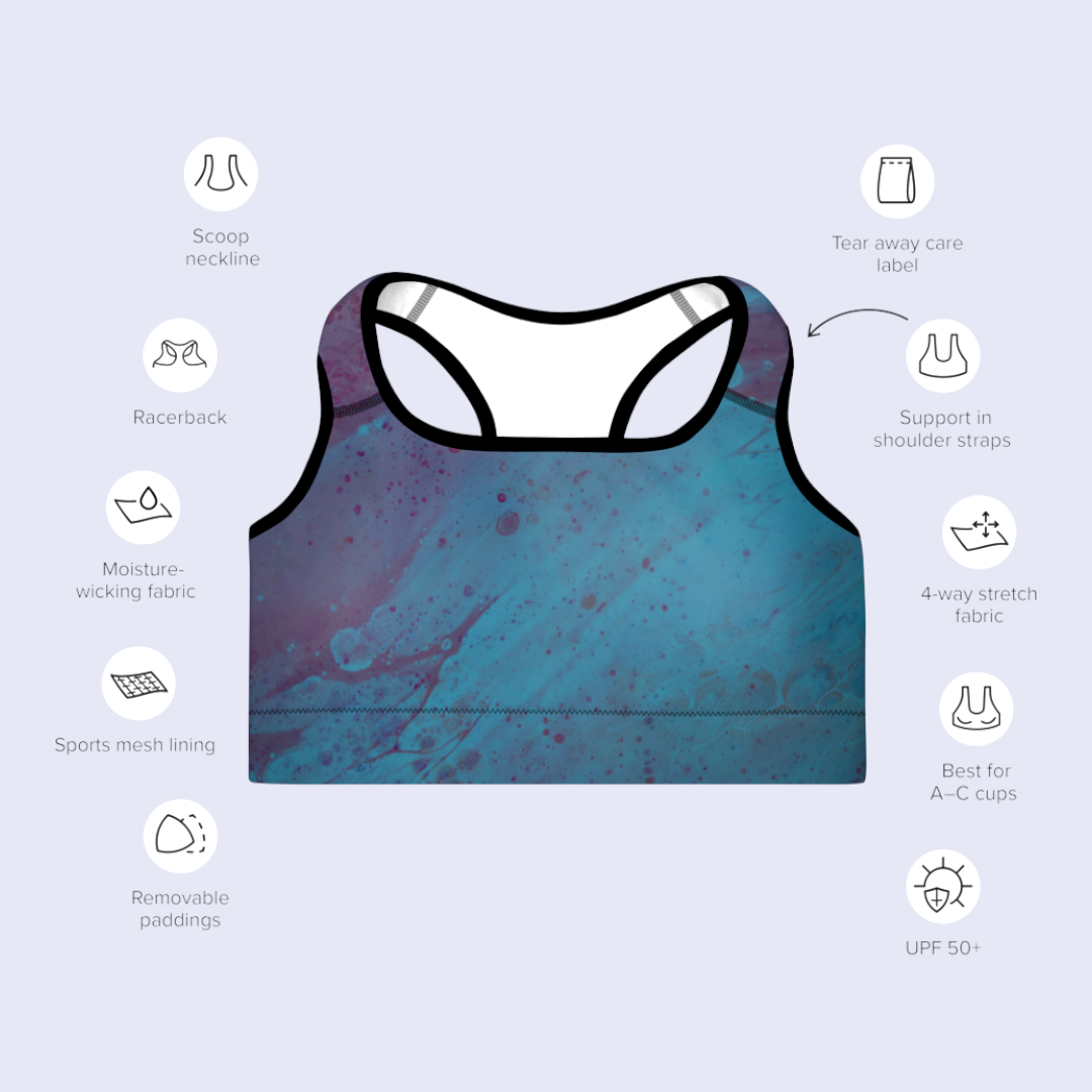 Sinise ja lillaga topp - Image 5