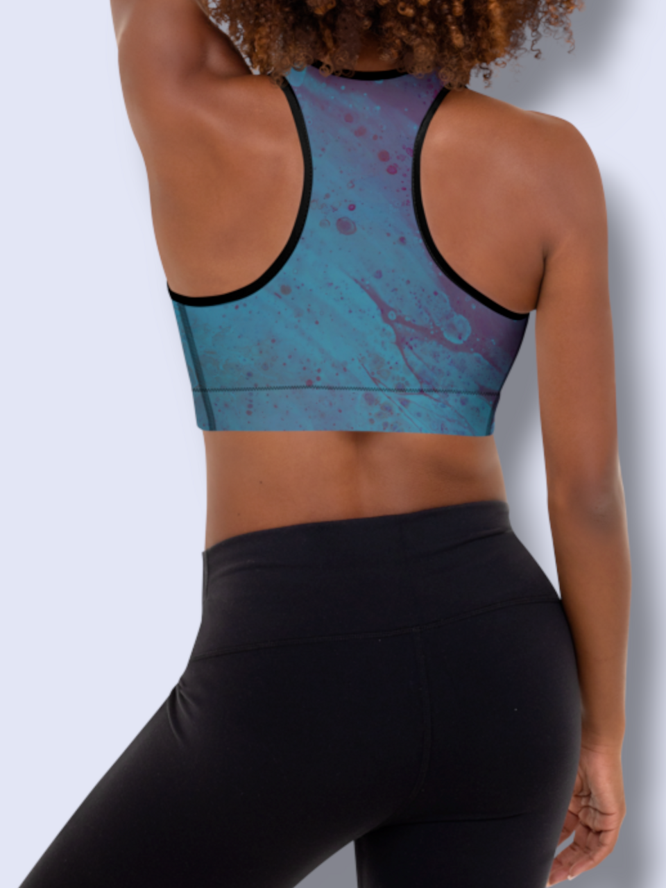 Sinise ja lillaga topp - Image 3