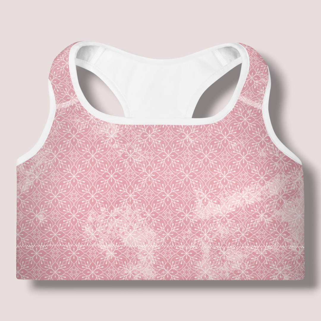 Roosa peene mustriga topp